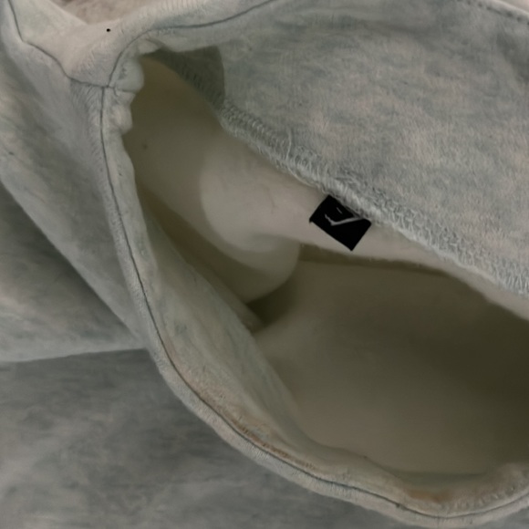 GymShark pale blue long sweat top - Picture 6 of 7